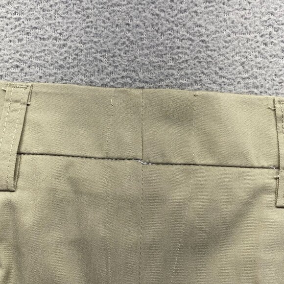 ORVIS Men's Dress Pants Size 34 Green Flat Front,Pockets,Preppy - Picture 8 of 15
